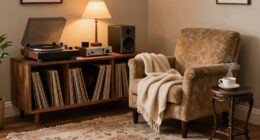 audiophile collector reading nook
