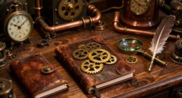 authentic vintage industrial elements