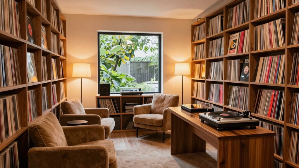 balanced acoustics and lighting
