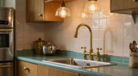 brass and chrome pairing