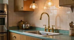 brass and chrome pairing