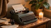 charming vintage writing space