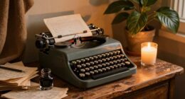 charming vintage writing space