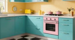 classic retro kitchen colors