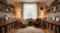 comfortable record room design