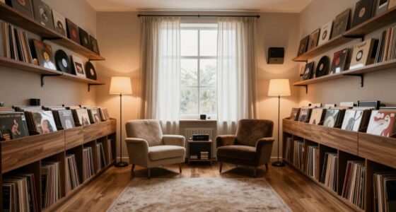 comfortable record room design