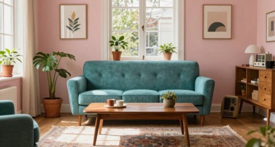 cozy retro loveseat solutions