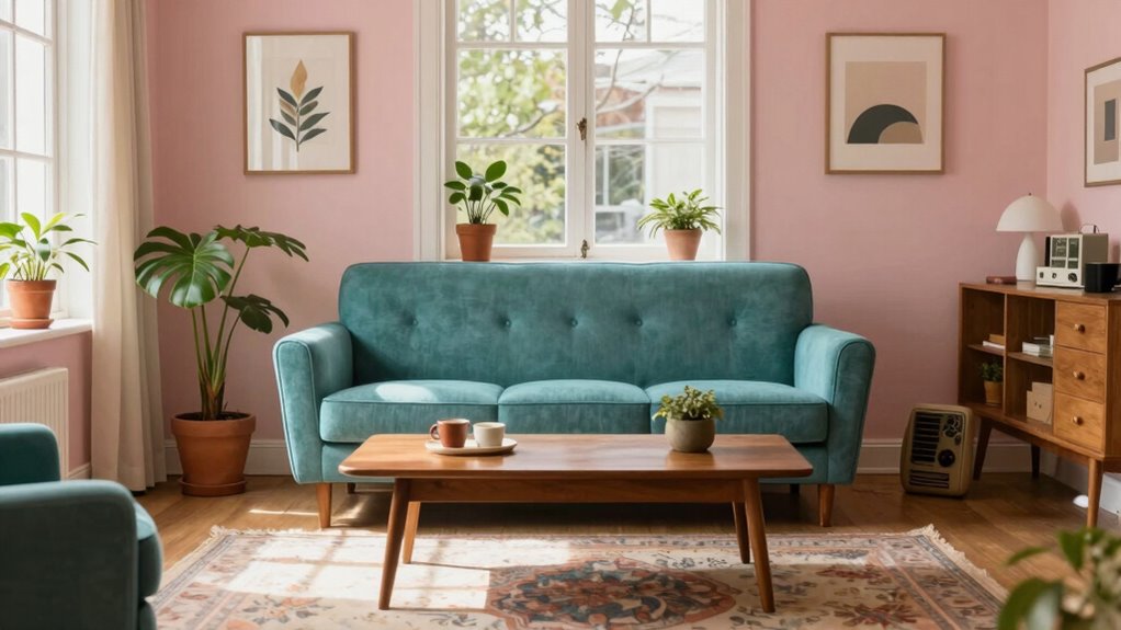 cozy retro loveseat solutions