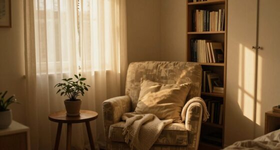 create cozy listening corner