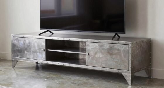durable industrial media stands