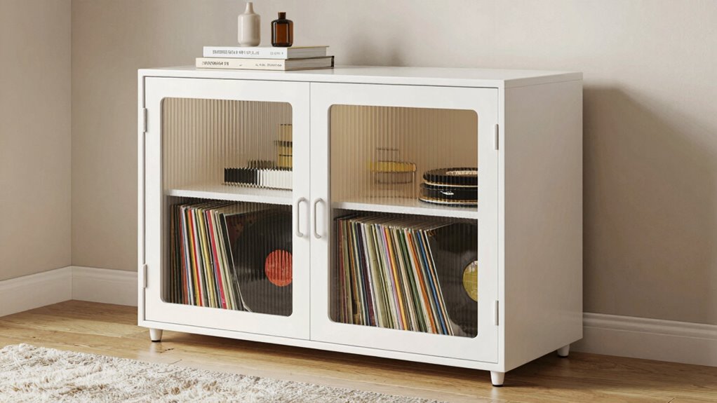 durable stylish vinyl storage