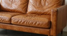 elegant aged leather comfort