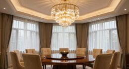 elegant focal point lighting