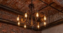 elegant lightweight industrial chandeliers