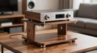 enhanced audio with specialized stands