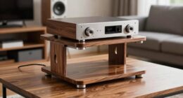 enhanced audio with specialized stands