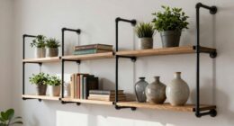 functional industrial wall storage