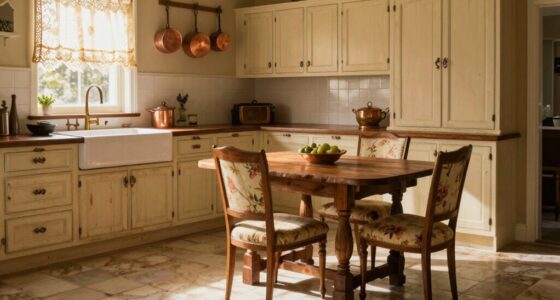 harmonized vintage kitchen decor