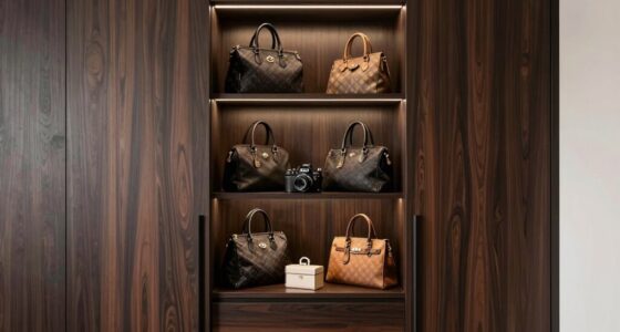 hidden storage enhances style