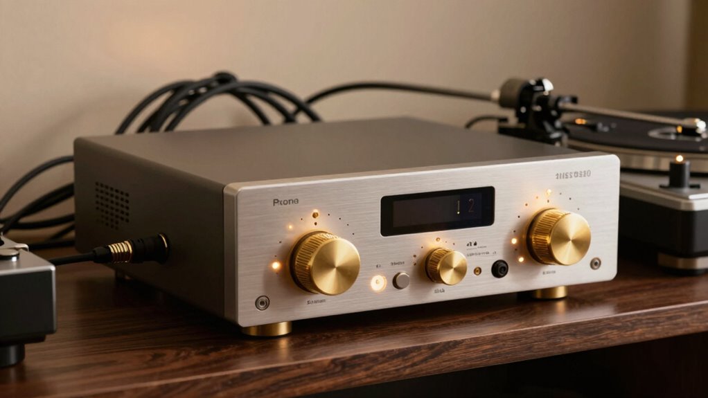 high quality preamps enhance sound