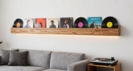 ideal spots for turntable shelves
