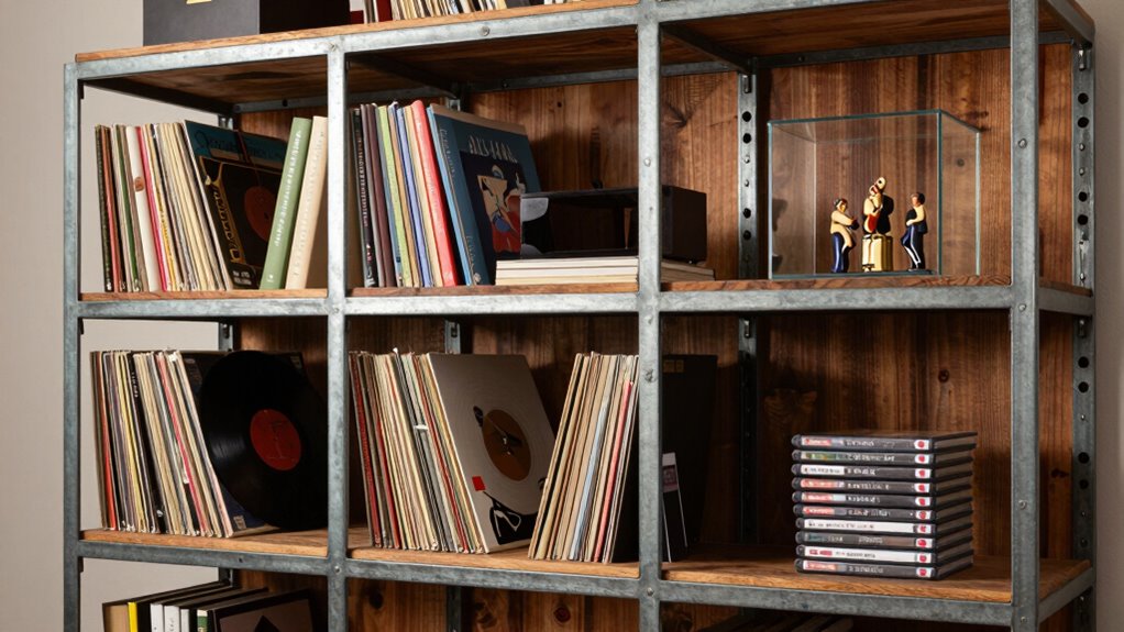 industrial bookcases for collections