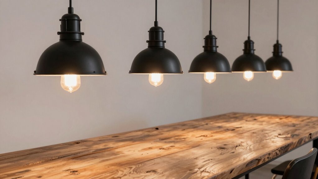 industrial lighting enhances spaces