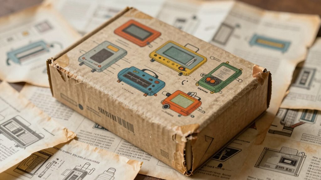 neglected outdated product packaging
