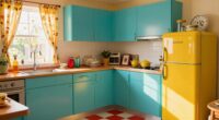 nostalgic colorful cozy ambiance