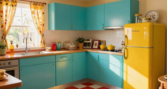 nostalgic colorful cozy ambiance