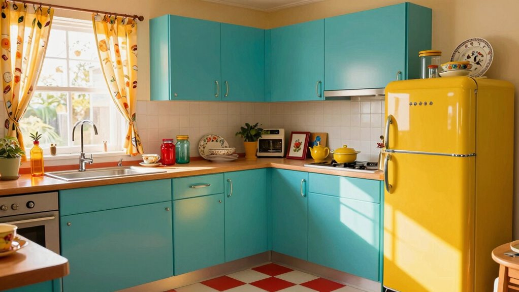 nostalgic colorful cozy ambiance