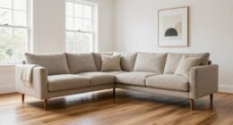 open plan sectional versatility