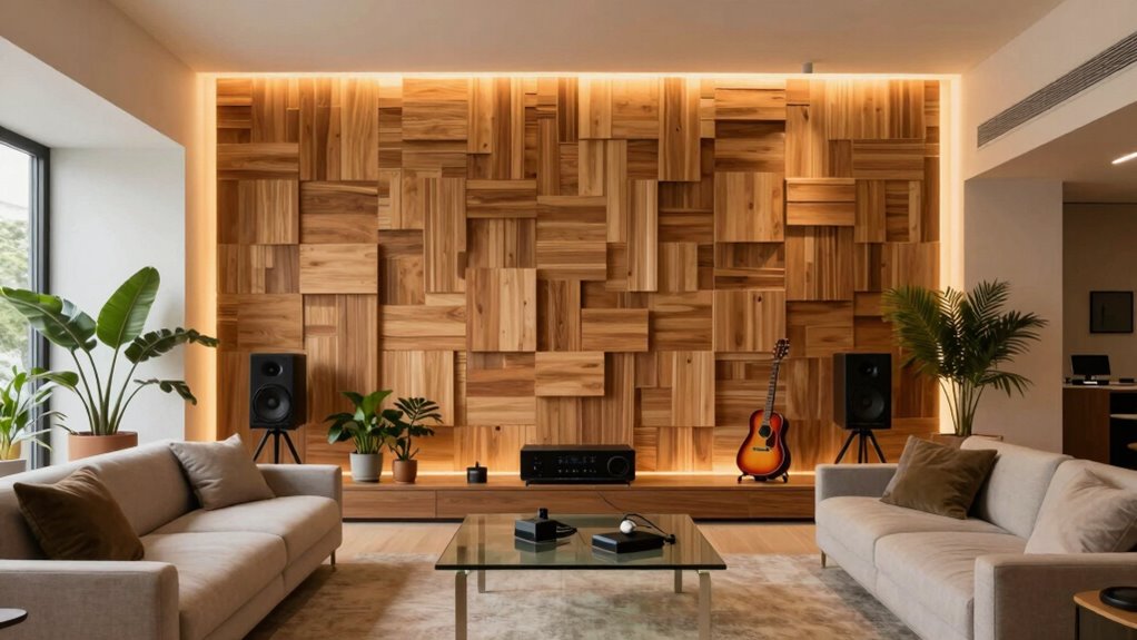 optimized acoustic and storage design