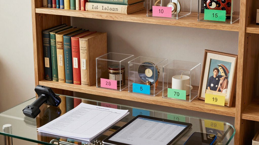organize label track maintain