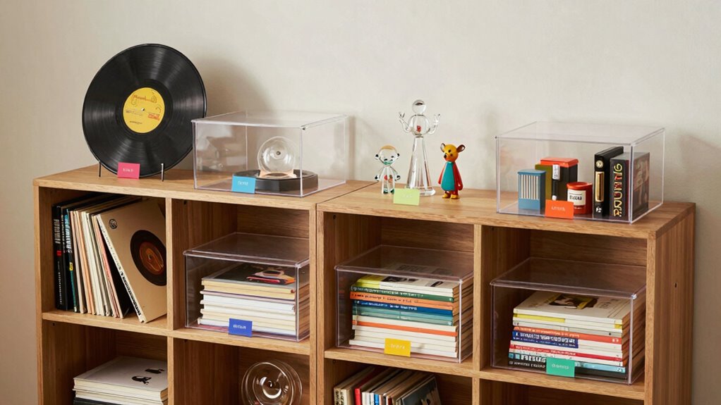 organize label track manage