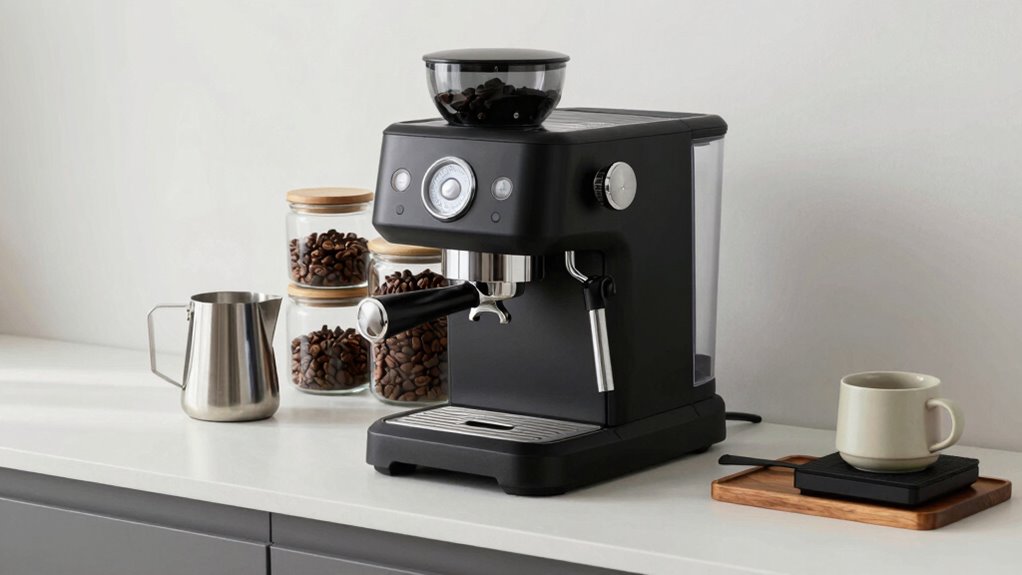 organized efficient coffee setup