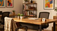 personalize and soften office atmosphere