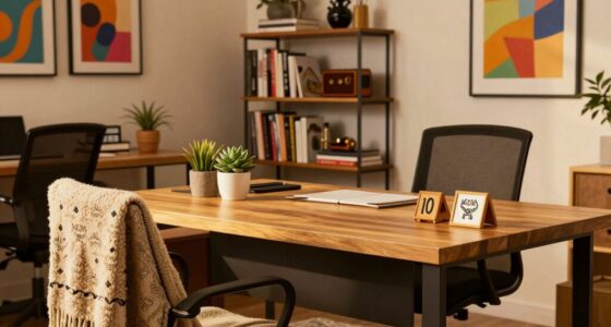 personalize and soften office atmosphere