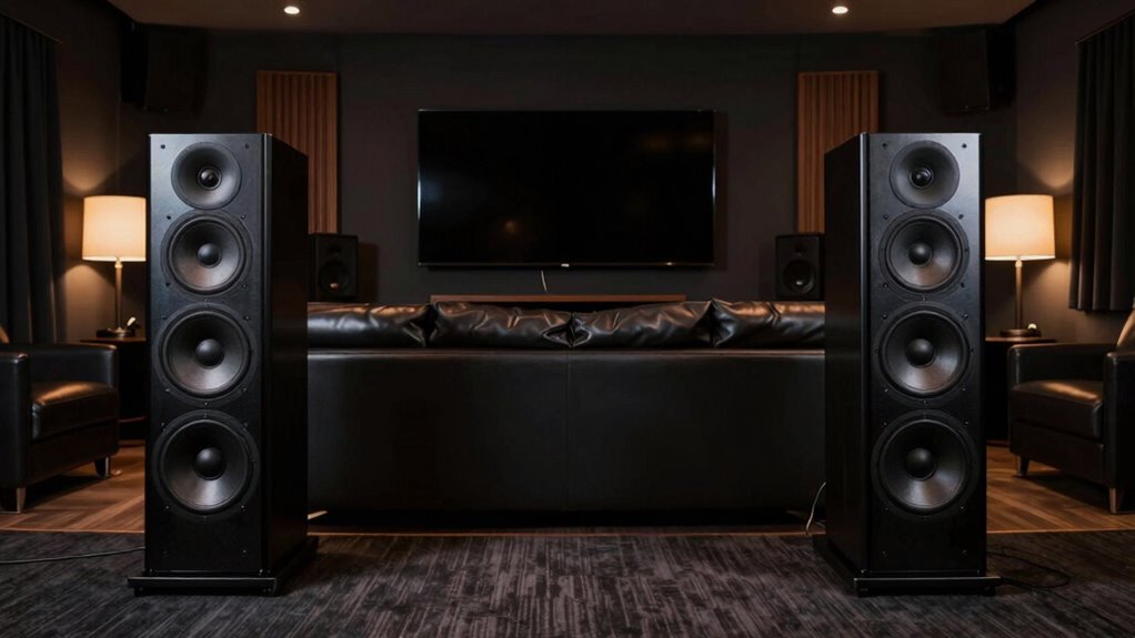 powerful sound in rooms