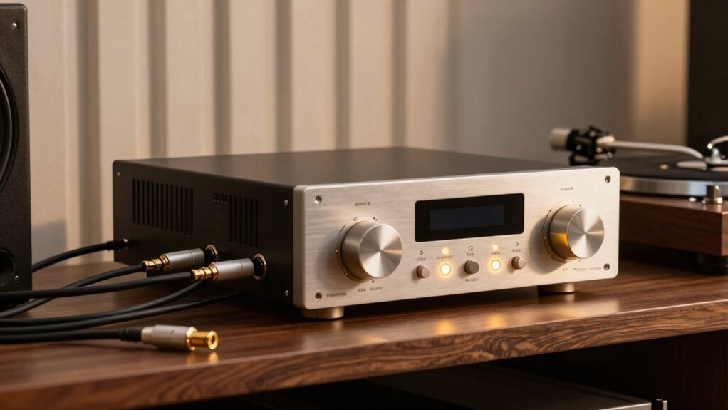 preamp ensures pure sound