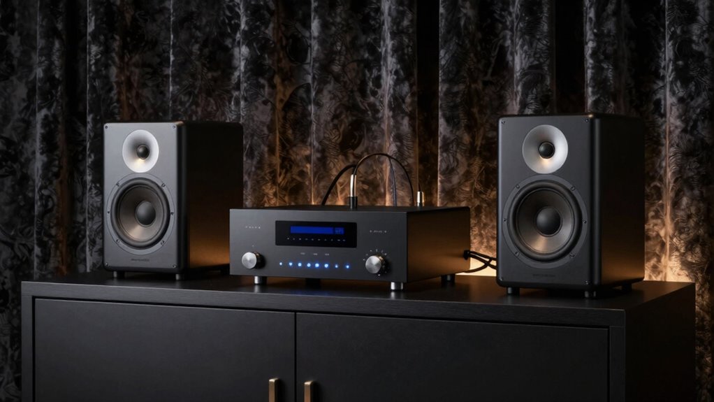 premium stereo setup aesthetics