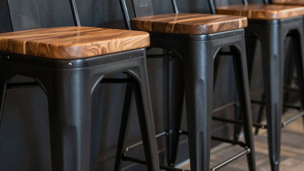 properly sized industrial stools