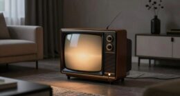 retro console inspired interior design