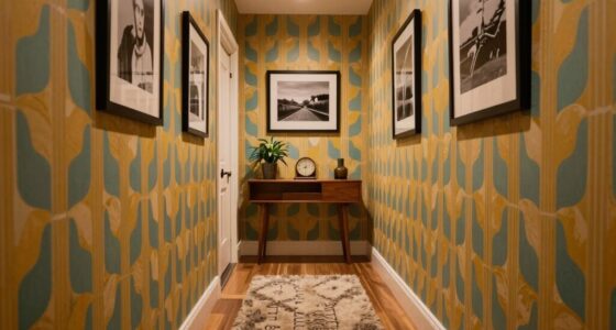 retro hallway decor tips