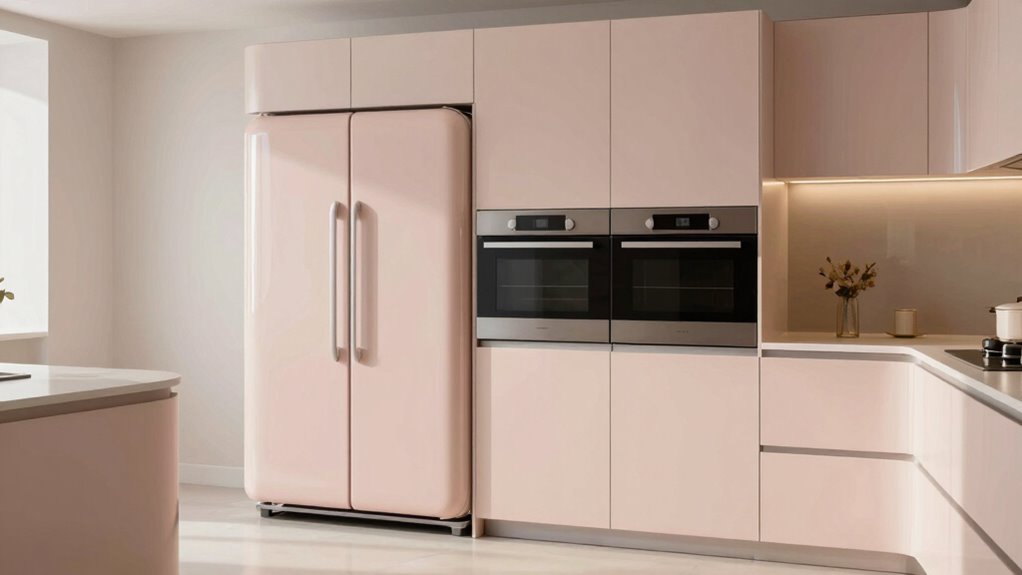 rounded appliances enhance aesthetics