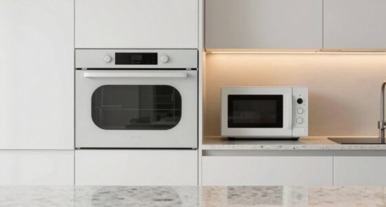 rounded appliances enhance kitchens