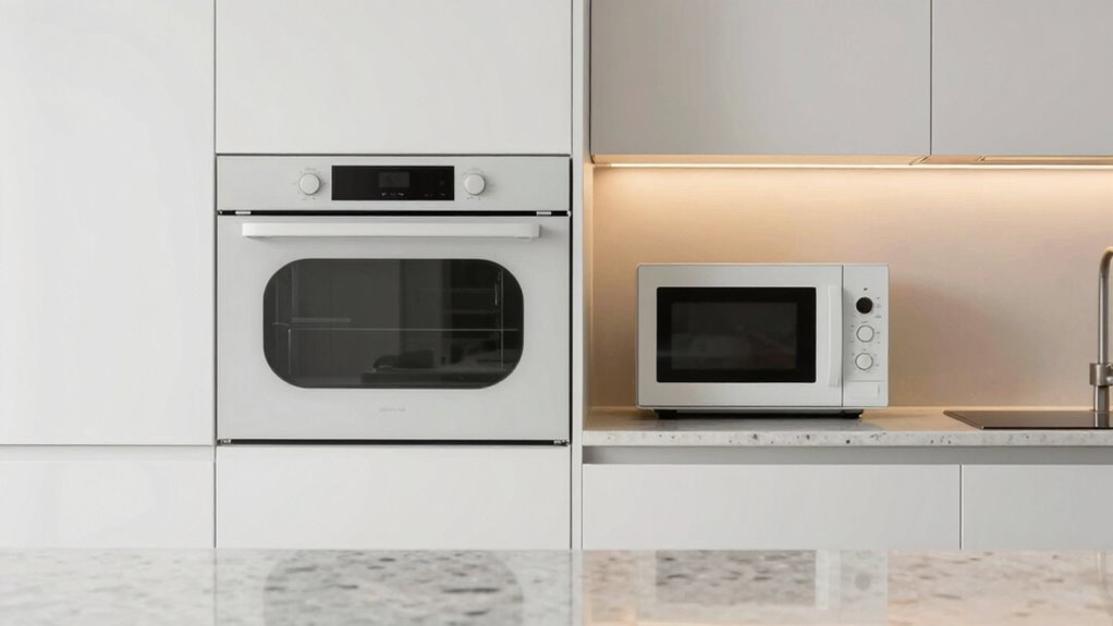 rounded appliances enhance kitchens