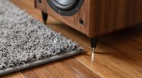speaker stability on floors