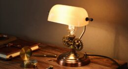 steampunk desk lamp style