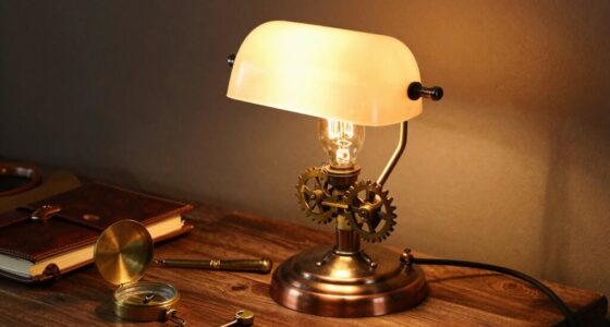 steampunk desk lamp style